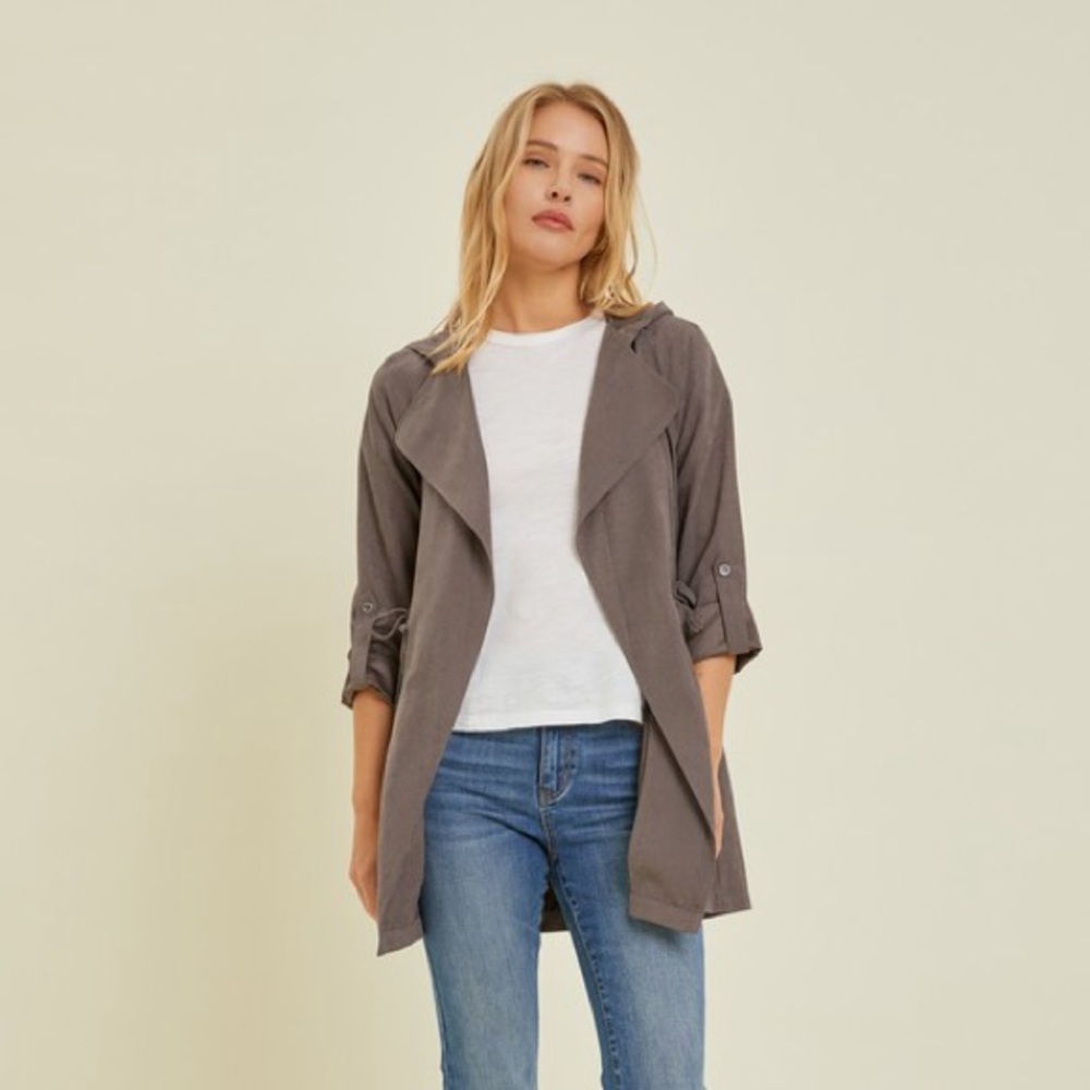 Camel Peachskin Jacket